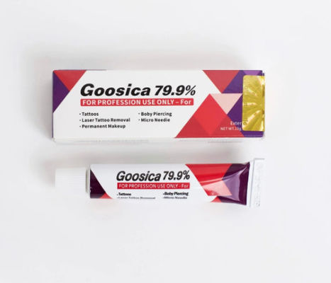 10g 79.9% Goosica Numbing Cream OEM Numbing Gel Microblading