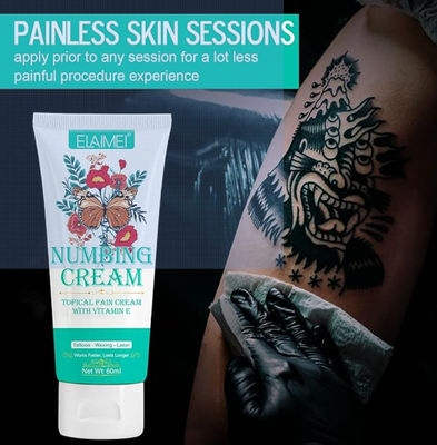 Professional Anaesthetic No Pain Cream For Tattoo Laser Remove