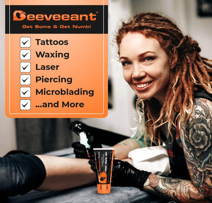 Fast-Acting Maximum Strength Numbing Cream For Tattoos