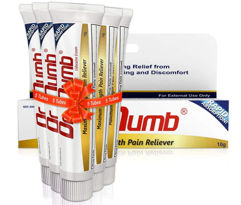 Dr. Numb Numbing Cream 10g Maximum Strength Tattoo Numbing Cream