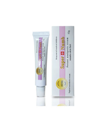 12gsm Anesthetic Cream Painless Numbing Cream For Laser Removal