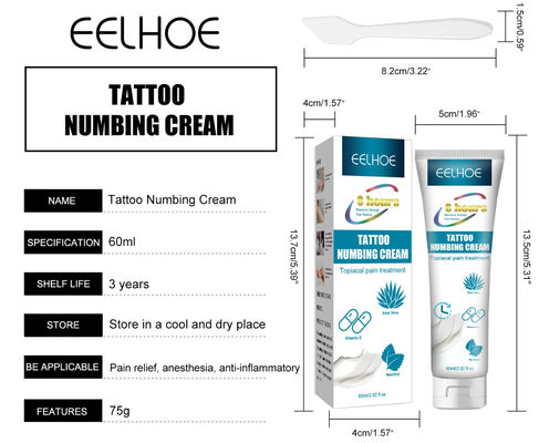 Microblading Skin Numbing Cream For Injections Piercing Waxing