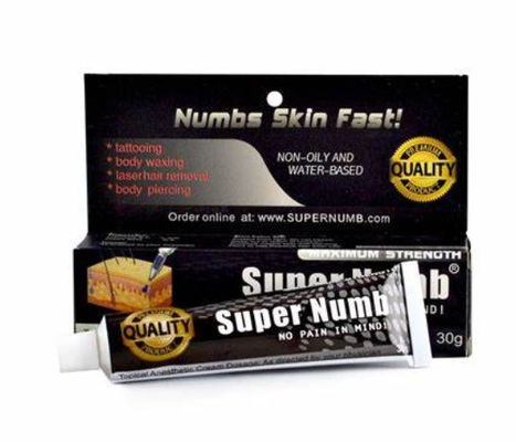 OEM ODM Super Numb Tattoo Cream 30g Painless Tattoo Numbing Cream