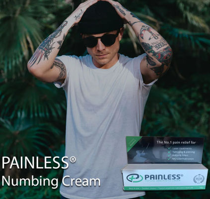 CE SGS Painless Numb Cream 30g Numb Tattoo Cream No Pain In Mind