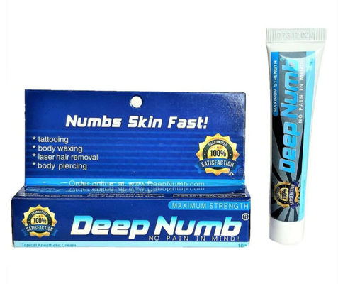 Topical Deep Numb Numbing Cream CE SGS Pain Free Numbing Cream