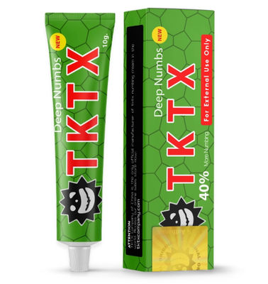 TKTX Green 40% Numbing Cream Original Tattoo Pain Killer Cream