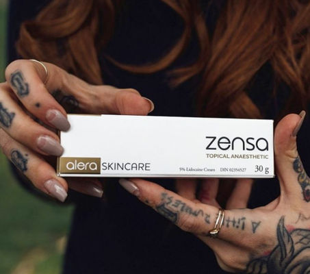 Zensa Topical Anesthetic Numbing Cream SGS Skin Numbing Cream