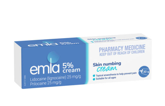 5% Numb Anesthetic Cream OEM Emla Numbing Cream 30g Relief Pain