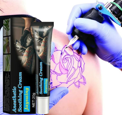 Soothing Ear Numbing Cream 20g ODM Eyebrow Numbing Gel Customized