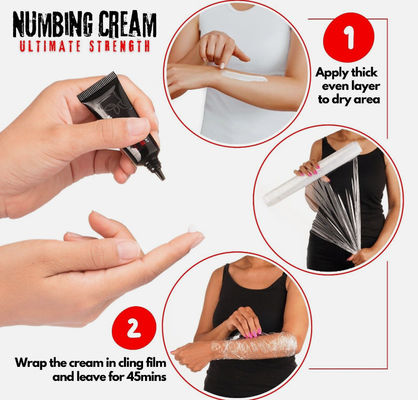 TATTEASE Pain Stop Cream 10g Longest Lasting Tattoo Numbing Cream