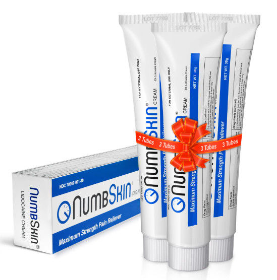 White Pink Tattoo Pain Relief Cream For Eyeliner Lip Numbing Cream