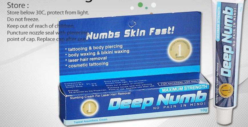 Permanent Eyebrow Numbing Gel 10g Numbing Cream For Microblading Eyebrows