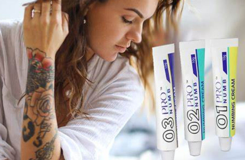 Pain Stop Numb Anesthetic Cream For Body Piercing Micro Needle
