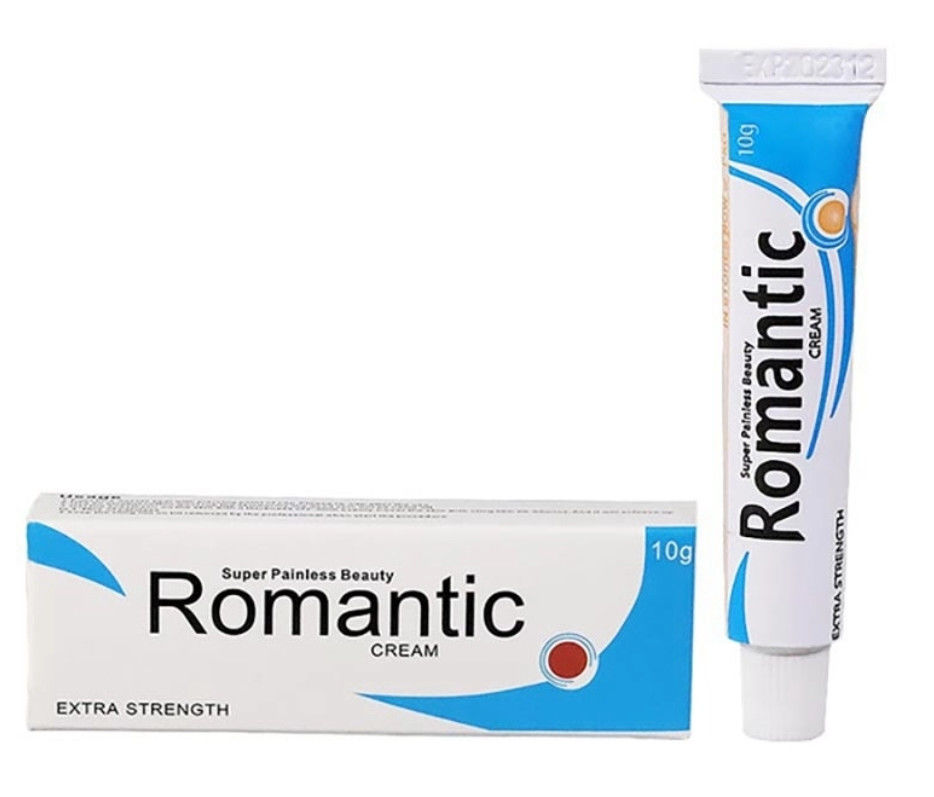 Romantic Micro Needle Piercing Numb Cream 10g No Pain Tattoo Cream