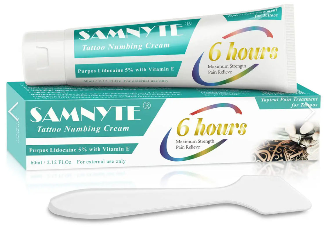 60ml Pain Stop Cream Tattooist Anesthetic Cream For Hair Removal