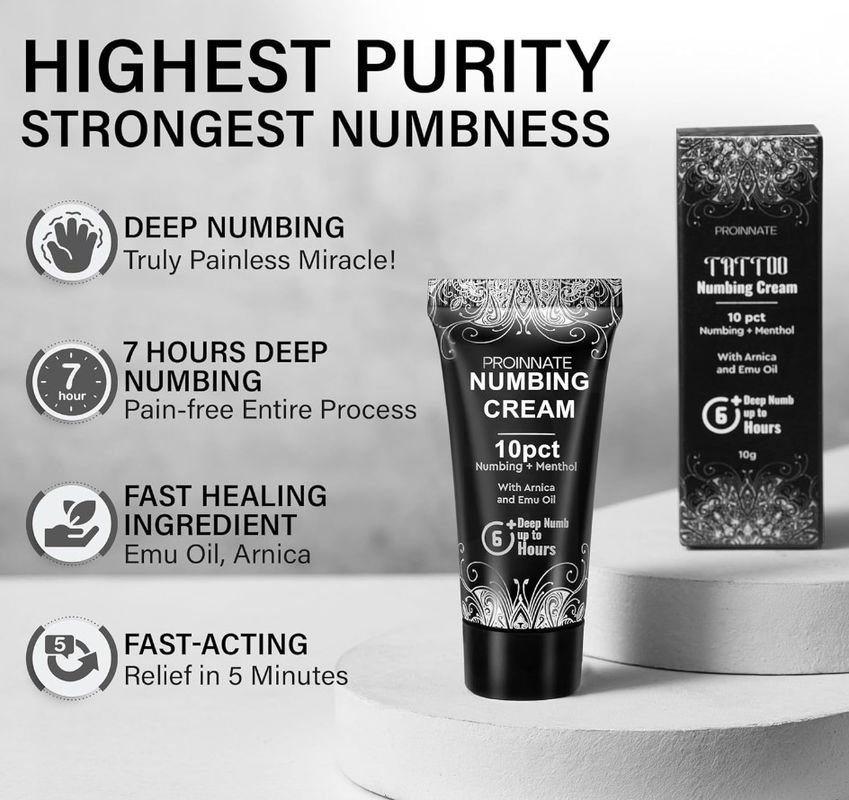 Mithra Skin Fast Numb Tattoo Pain Killer Cream For Permanent Makeup