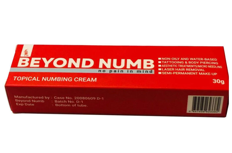 30g Top Rated Tattoo Numbing Cream Midway Pain Free Numbing Cream