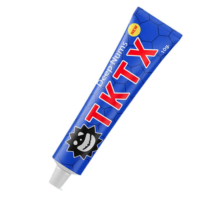 Blue Numb Anesthetic Cream 10g TKTX Numbing Cream Customized