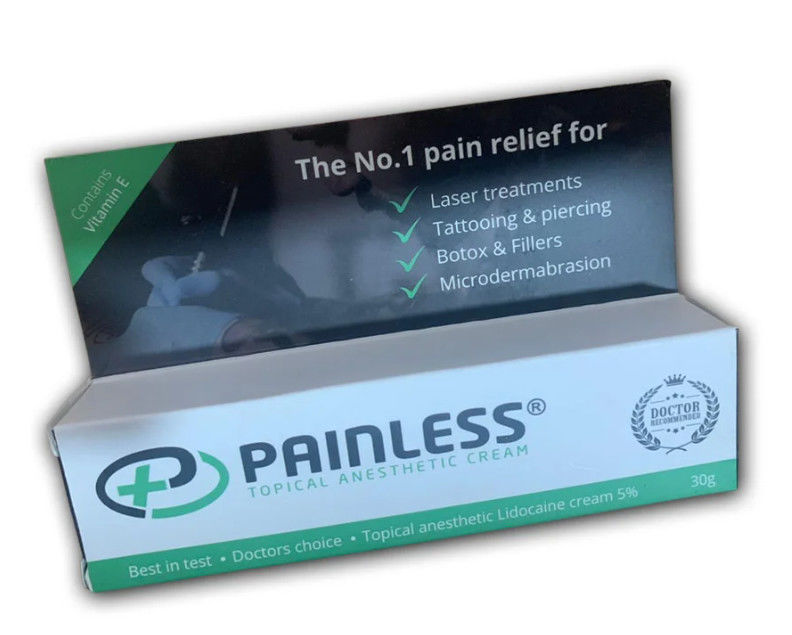 CE SGS Painless Numb Cream 30g Numb Tattoo Cream No Pain In Mind
