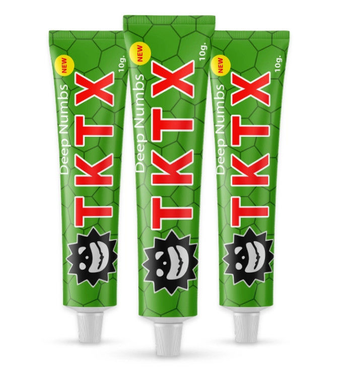10g TKTX Green Numbing Cream OEM Top Tattoo Numbing Cream