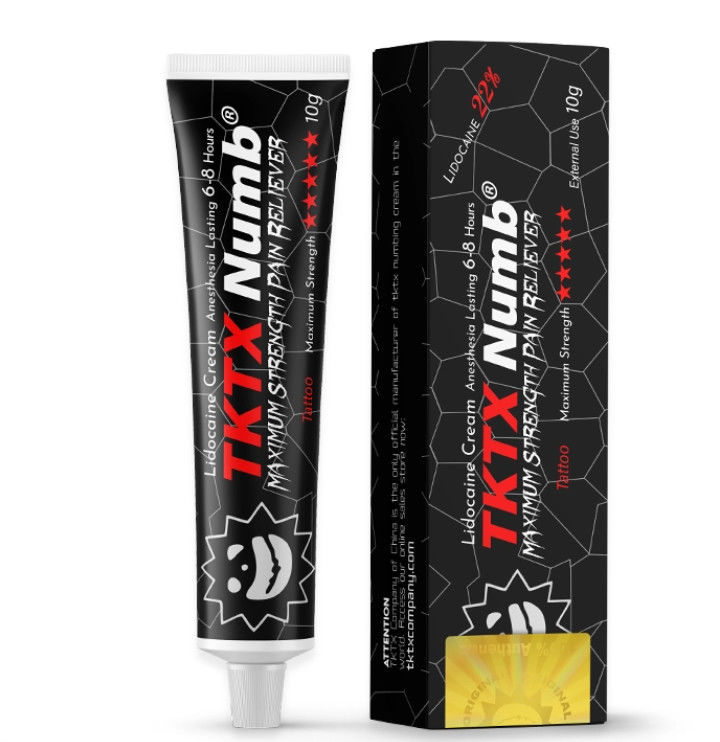 Black 95% Tattoo Pain Killer Cream TKTX Anaesthetic Numb Cream
