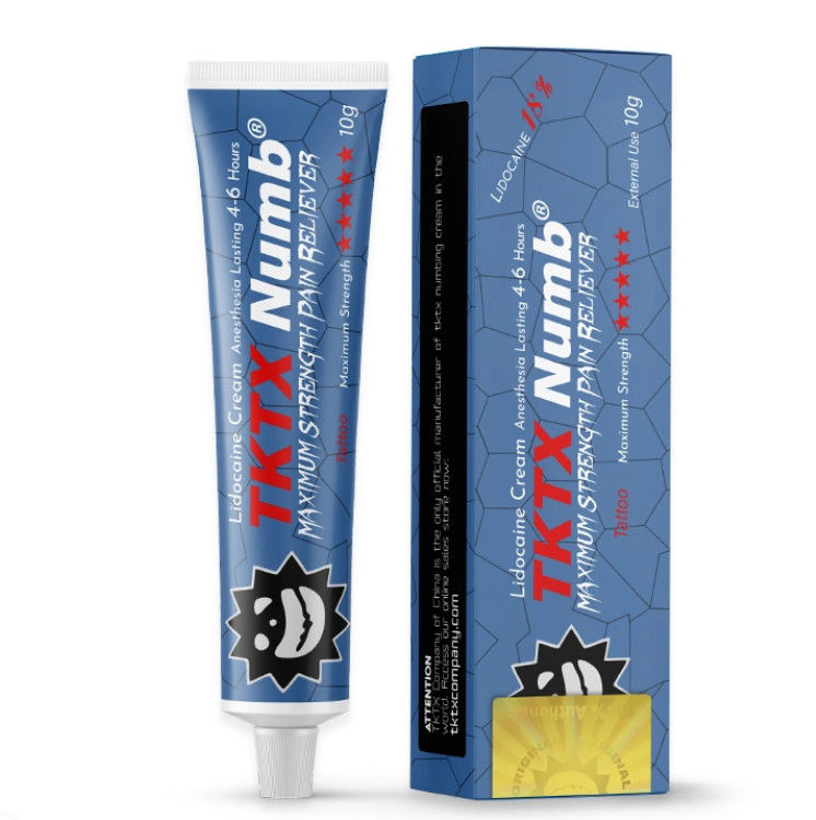 TKTX Blue 78% Tattoo Pain Killer Cream CE No Pain Tattoo Cream
