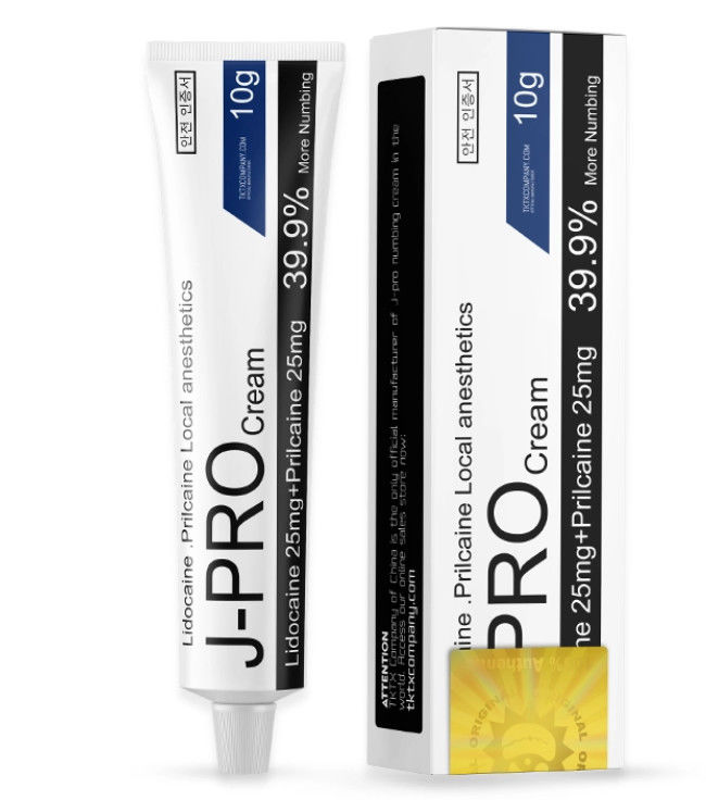 Anaesthetic J-PRO Numbing Cream 10g Topical Anesthetic Cream