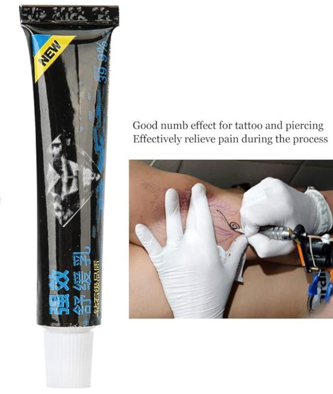 10gram Piercing Numb Cream Relief Pain Numb Up Tattoo Cream Custom