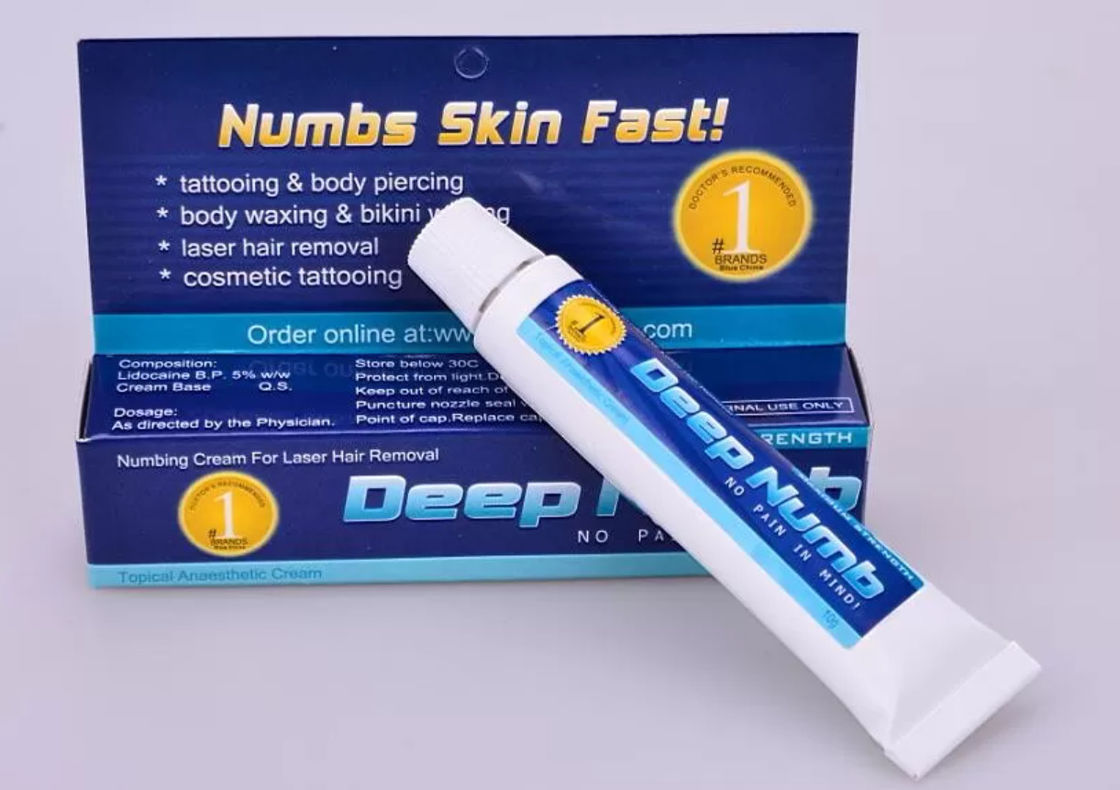 Topical 10g Numbing Cream Before Tattoo Anaesthetic Cream OEM
