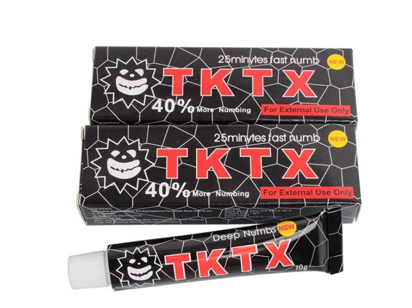 40% Black TKTX Numb Anesthetic Cream ODM Fast Numb Cream