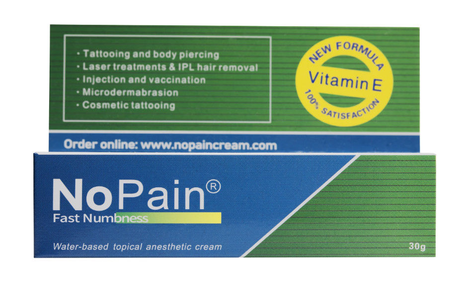 30g NoPain Numb Anesthetic Cream CE Tattoo Pain Relief Cream