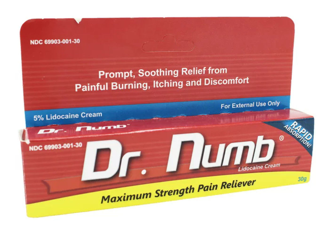 30gsm Painkiller Cream Dr. Numb Top Pain Relief Cream OEM ODM
