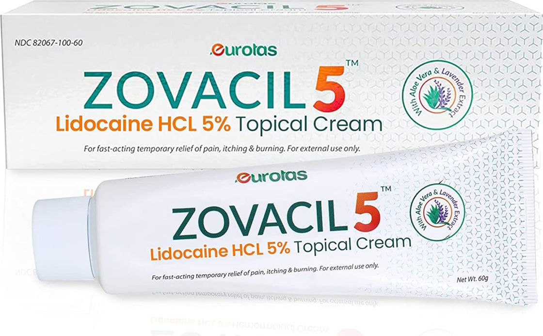 Zovacil 5% Piercing Numb Cream ODM Anesthetic Gel For Ear Piercing
