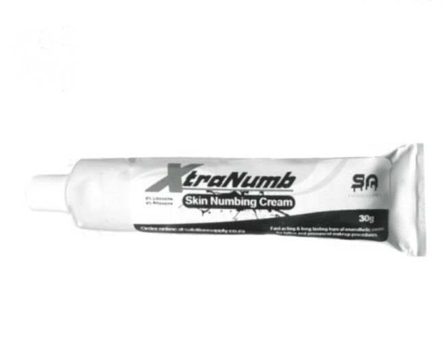 White Piercing Numb Cream Reduce Pain Tattoo Numbing Cream