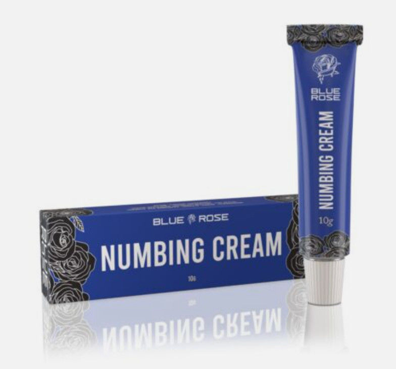 Blue Rose Pain Stop Cream ODM Laser Hair Numbing Cream For Tattoo Soothing Relief